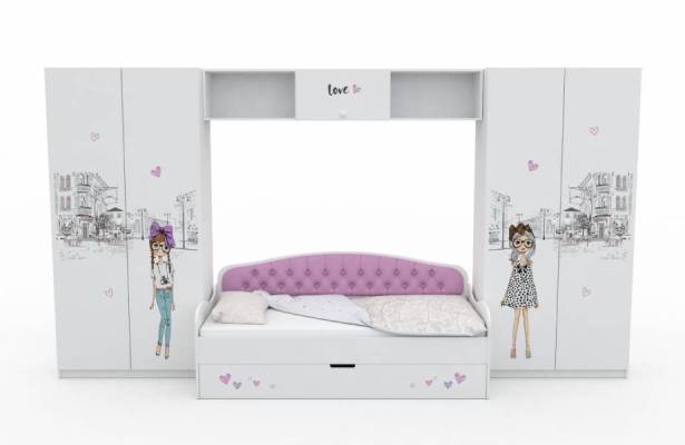 Серия корпусной детской мебели KIDS Lite